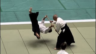 Inagaki Shihan Ibaraki Dojo 2023 All Japan Aikido demonstration 第60回全日本合気道演武大会 稲垣師範 茨城支部道場 [upl. by Elmore]