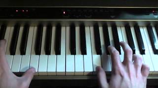 How to play Coldplay  Politik on piano [upl. by Aleak]