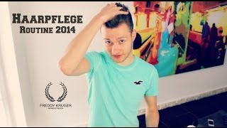 Haarpflege Routine MEN  TUTORIAL 2014 [upl. by Manouch702]