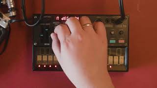 Korg Volca FM  Percussion Live 27112018 [upl. by Cora]