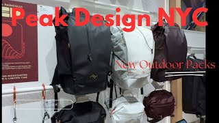 Peak Design Outdoor BackPack At NYC Flagship [upl. by Alyda]