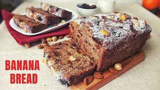 Ciasto bananowe BANANA BREAD z czekoladą Najlepszy przepis na popularny ciasto [upl. by Silvers]