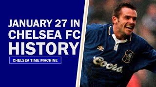 27 January in Chelsea FC History  Goal Of The Day  Statistics [upl. by Hidie]