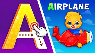 ABC Alphabet for Kids  Learn ABC Letters A to Z For Toddlers  Lucas amp Friends By RV AppStudios [upl. by Palmore]