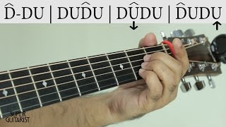 Nalone Pongenu  Nenjukkul Peidhidum  Guitar Strumming Full Lesson [upl. by Acinorahs]