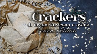 Crackers Vegan di Grano Saraceno e Avena Senza Glutine [upl. by Jilly630]