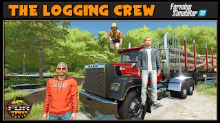 Welcome To The New Game  Logging Crew 1  Farming Simulator 2022  FDR Logging [upl. by Rabah948]