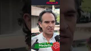 Declaraciones de Fico alcaldedemedellin Medellin noticias Colombia╰┈➤ Maicc [upl. by Yacano]