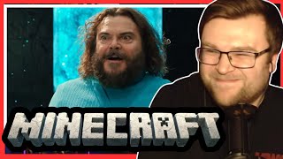 OH BOY…  A Minecraft Movie Official Trailer REACTION [upl. by Triley203]