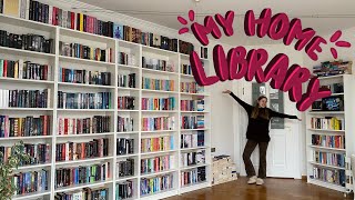 MY BOOKSHELVES detailed bookshelf tour [upl. by Nnylasor999]