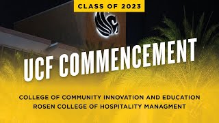 UCF Fall 2023 Commencement  December 16 at 9 am [upl. by Lux]