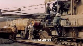 1950s Earth Moving Machines in Action Vintage Cars [upl. by Hodosh]