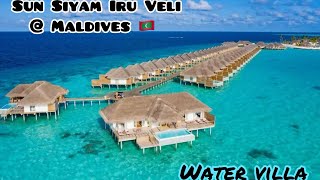 Sun Siyam Iru Veli  Maldives Water Villa Tour [upl. by Nilahs]