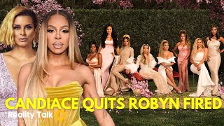 CANDIACE QUITS RHOP amp ROBYN FIRED AFTER SEASON FINALE BRAWL [upl. by Akisey]