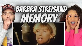 THIS IS CRAZY FIRST TIME HEARING Barbra Streisand  Memory REACTION [upl. by Neelahs735]