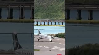 Ace Cargo Beech 1900C Taking off Runway 31 Dutch HarborAnchorage Flight time 232 [upl. by Annauqahs]