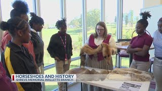 Horseshoes and History at Shreve Memorial Library [upl. by Oruhtra]