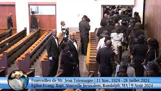 In memory of Jean Telemaque alias SONSON  Homegoing ceremony [upl. by Hoy755]