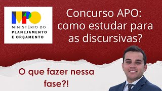 Discursivas APO  Concurso do Ministério do Planejamento e Orçamento [upl. by Adnol]