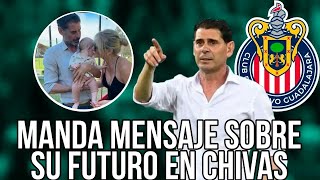 🚨Fernando Hierro MANDA ENIGMÁTICO MENSAJE sobre su futuro en Chivas  Rumores chivas [upl. by Jeanne]