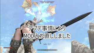 【実況動画】＃15 北米版スカイリム MODを全て入れ直ししました。2021年11月22日 [upl. by Esila696]