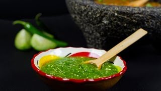 Salsa Verde Cruda con Cilantro [upl. by Heppman]