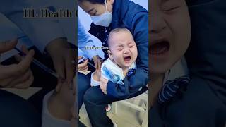 Cutebaby 🧚 Baby Injection Push Vedio 💉 baby cute love injection crying shots [upl. by Zoha]