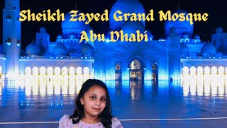 Visit to Sheikh Zayed Grand Mosque maryamraeesavlog sheikhzayedmosque abudhabi abudhabitour [upl. by Zysk468]