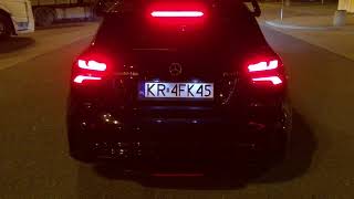 AMG A45 Race StartLaunch Control 2℃ [upl. by Prakash]