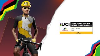 EN Men 2024 UCI Cycling Esports World Championships  SemiFinals [upl. by Einaffit490]