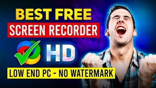 Best Screen Recorder For Low End Pc  Free Screen Recording Software For Computer 2024 [upl. by Joachim396]