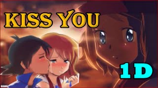 Amourshipping  Kiss You 1Direction200 Subs Ash and Serena [upl. by Rhyner]