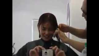 Bob Haircut Makeover  Long to Short Cut [upl. by Melleta112]