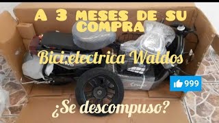 Bicicleta eléctrica Kiwo a tres meses de su compra ¿ Se descompuso [upl. by Itagaki]