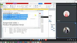 MS Project Tutorial Bahasa Melayu  Assignment Units Kursus Sijil MS Project CPM [upl. by Cayser513]