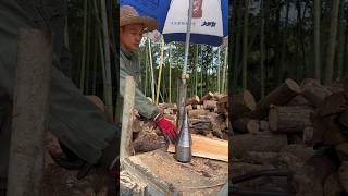 Innovation in creating a wood splitter omgithink [upl. by Saunderson]