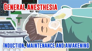 GENERAL ANESTHESIA 3 Induction Maintenance and Awakening [upl. by Yznel]