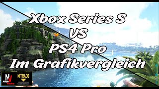 Xbox Series S VS PS4 Pro Im Grafikvergleich Gameplay [upl. by Thalassa345]