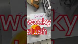 WOCKY SLUSH DAT THING BLEEDING WORKING IN GAS STATIONJaztarki ORIGINAL [upl. by Enilarak863]