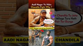 Aadi Nagar FIGHT With Nitin Chandila Why RajveerFitnessSeries shorts [upl. by Hailee]