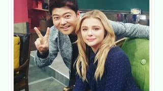 PROBLEMATIC MEN Cast Post Photos with CHLOE MORETZ From Filming [upl. by Anaitsirk226]