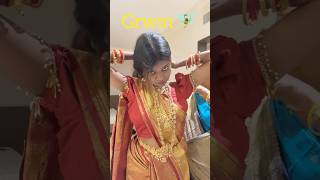 GRWM for my sister marriage ❤️ love tamilsong fypシ゚viral grwm saree marriageseries song [upl. by Ennoved]