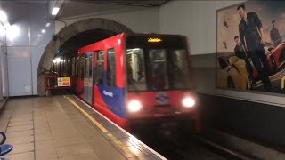 【イギリス】 DLR（ドックランズ・ライト・レイルウェイ） カティーサーク駅 DLR Cutty Sark for Maritime Greenwich Station 20144 [upl. by Levitan915]