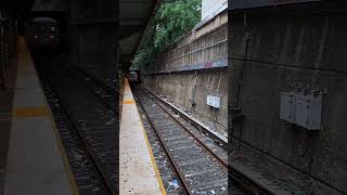 Franklin Avenue Bound R68 Shuttle train leaving Prospect Park [upl. by Sverre]