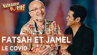 Fatsah et Jamel  Le Covid  Marrakech du Rire 2022 [upl. by Tadd]