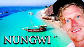 The BEST Place in ZANZIBAR  NUNGWI Tanzania [upl. by Nodab]