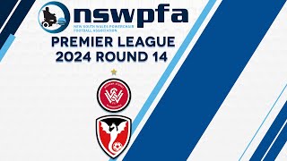 2024 NSWPFA Premier League  Round 14  Western Sydney Wanderers vs St George [upl. by Refinne]