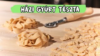 Így készíts tökéletes HÁZI GYÚRT TÉSZTÁT 🍝 [upl. by Mccafferty]