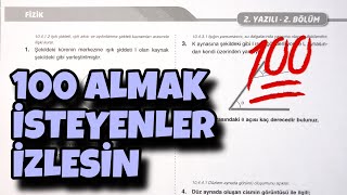 10Sınıf Fizik 2Dönem 2Yazılı [upl. by Lienahs]