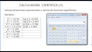 CALCULADORA CIENTIFICA 3 [upl. by Ellissa]